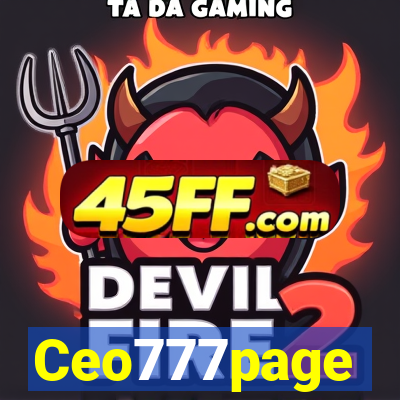 Ceo777page